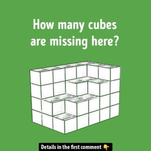How Many Cubes Are Actually Missing Here? Try Solving This Puzzle and Find Out! How Many Cubes Are Actually Missing Here? Try Solving This Puzzle and Find Out!