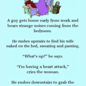 JOKE: Man Comes Home Early