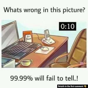 What’s Wrong in This Office Picture? 99% of People Miss This Subtle Detail! Join The Challenge And See If You Can Spot The Issue What’s Wrong in This Office Picture? 99% of People Miss This Subtle Detail! Join The Challenge And See If You Can Spot The Issue