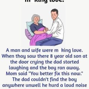 A man and wife were m*king love.