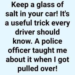 Why A Simple Cup of Salt Could Save Your Car And Your Health