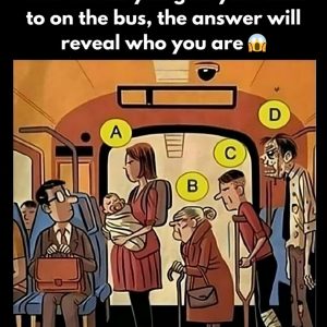 Who would you give your seat to on the bus, the answer will reveal who you are Who would you give your seat to on the bus, the answer will reveal who you are