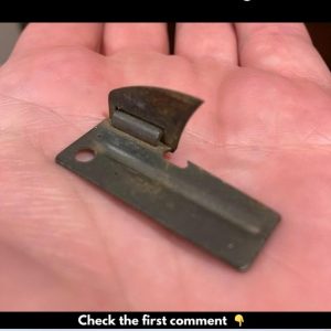 Rusted, forgotten, and barely bigger than a key, this curious tool sat untouched for decades. At first glance, it looks useless. Can you guess what it is Rusted, forgotten, and barely bigger than a key, this curious tool sat untouched for decades. At first glance, it looks useless. Can you guess what it is
