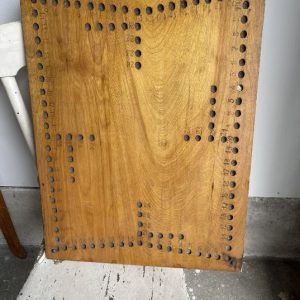 It’s about 2×4 ft and the holes are about the size of a marble… Any ideas? This strange object is blowing up on Reddit right now