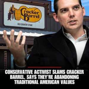 I think this was about rejecting what they see as sort of a redneck old image.” Robby Starbuck calls it an insult to loyal Americans. Did Cracker Barrel just betray its own roots? Could this be the company’s biggest mistake ever?