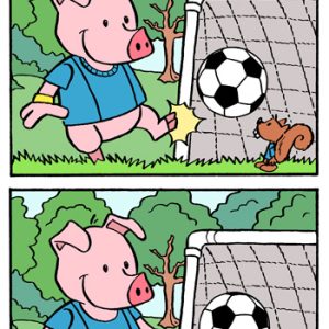 Can You Outsmart This 7-Difference Puzzle? Piggy’s Soccer Showdown Can You Outsmart This 7-Difference Puzzle? Piggy’s Soccer Showdown