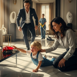 The millionaire’s son could only crawl… until the poor housekeeper did something incredible.