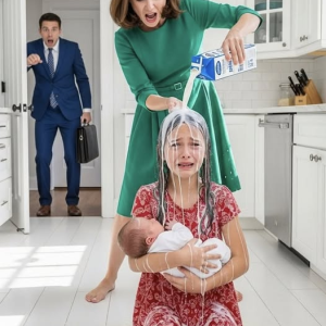 “ENOUGH!” — The millionaire’s furious shout after seeing what the stepmother did to the little girl